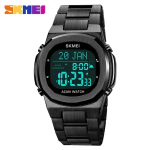SKMEI 2036 Male Black Style EL Backlight Alarm Men Digital Watch