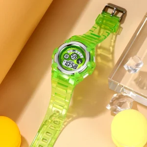SKMEI 2156 Kids Sport Digital Watch with Alarm LED Display Water Resistant 18mm Band ABS Case Resin Dial