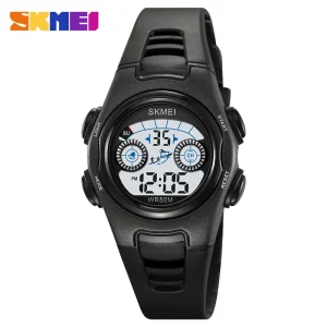 SKMEI 2267 Custom LED Stop Watch Waterproof ABS Digital Wrist Watch Children Colorful Fashion Sports Design