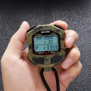 SKMEI 2345 Digital Watches Large Display Multifunctional Stopwatch Chrono Alarm Fitness Running Track Metronome Sports Watch