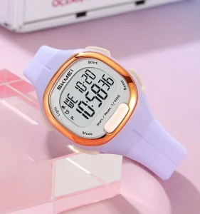 SKMEI 2457 Digital Watch for Kids Boys Girls Antique Sport Style Water Resistant Stop Watch Alarm Feature for Sports