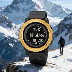 SKMEI 2639 Custom Logo Sport Outdoor Watch ABS Case Digital LED 50M Waterproof TPU Band Alarm Stopwatch OEM ODM