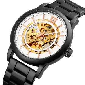SKMEI 9242 Mechanical Watch Fashion Luxury Men Wristwatch