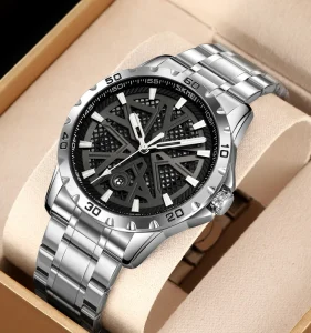 SKMEI 9337 Quartz Movement Simple Personality Elegant and Stylish High-end Classic Fashion Watch for Men