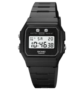 SKMEI Steel Luxury Digital Watch Men Wrist