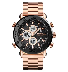 SKMEl 1636 Men Wrist Watch Analog Digital Watches Digital Waterproof Sports Watch