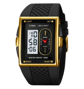 SKMEl 2213 analog digital for men 3ATM Water Resistant digital sports watch