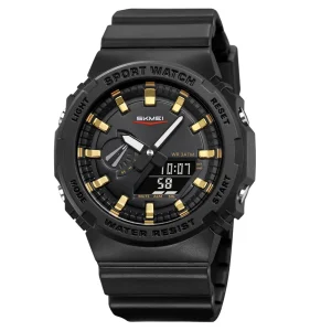 SKMEl 2351 Analog Sport Digital 5ATM Waterproof Sport Chrono Digital Waterproof Sports Watch