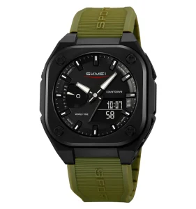 SKMEl 2351 Men Wrist Watch Analog Sport Watch Digital 3ATM Water Resistant Digital Waterproof Sports Watch