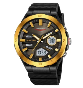 SKMEl 2402 Men Wrist Watch Analog Digital Watches for Men Digital Waterproof Sports Watch