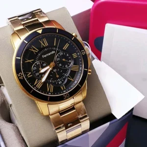 STAINLESS STEEL SPORT CHRONOGRAPH MEN’S ETA MOVEMENT 5BAR WATER RESISTANT 44MM QUARTZ WATCH CRYSTAL GLASS FS5236 FS5267