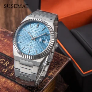 SUSEMAT Men’s Automatic Mechanical Watches Stainless Steel Wrist Luxury