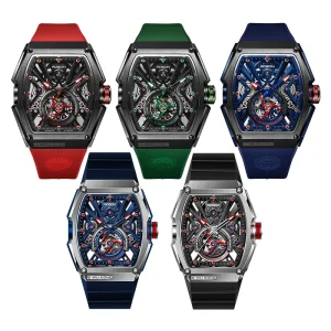 Sample Available Automatic Mechanical Watch 316L Stainless Steel Watch