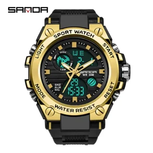 Sanda 739 Men’s Luxury Sport Waterproof Shock Digital Sports Watch