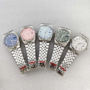 Sapphire Crystal Mechanical Auto Movement Stainless Steel Analog Waterproof Men’s Land Dweller Watch 40mm