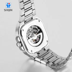Sapphire Glass 316L Stainless Steel Luxury Men’s Automatic Mechanical Watch Miyota Square Case 5BAR Water Resistant