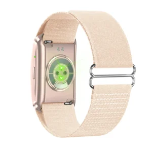 Screenless Smart Bracelet Watch with Free App 24H Auto Heart Rate SpO2 Monitor Sleep Stress Tracking Smart Health Band