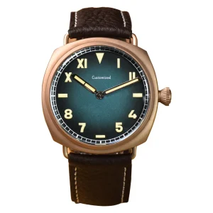 Shi Ying Bronze Luminous Watch Leisure Custom Skin with Sapphire Waterproof Sports Watch