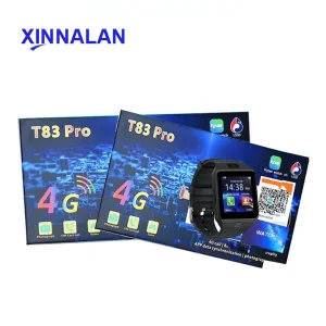 Sim Card Wristwatch With Camera Dual BT Wireless Phone Calling T83 Pro Smart Watch 4G