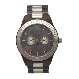 Simple Design Minimalist Wooden Watch, Round Wood Quartz Watch, OEM Customer Logo Watch