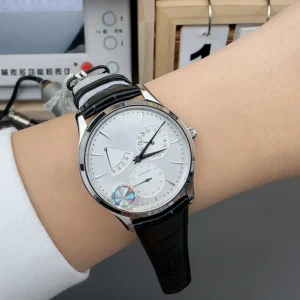 Simple Luxury Ultra Thin 8.1mm Small Second Hand Stainless Steel proofwater Automatic Mechanical Watch for Men’s Business