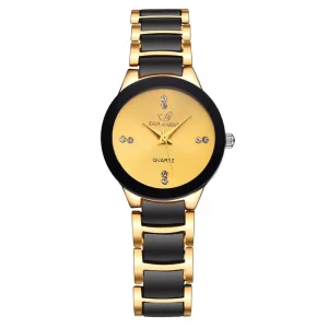 Simple Strip Nail Graduated Leisure Watch Fashion Trend Business Elegant British Wind Steel Belt Quartz Watch