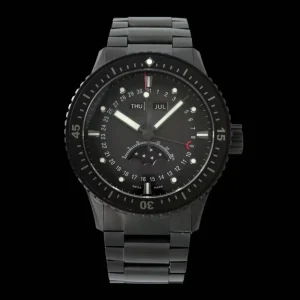 Simple and Elegant Black Ceramic Waterproof Multi functional Precise Timekeeping Men’s Sports Business Mechanical Watch