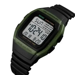 Skmei 1278 Analog Digital Wrist Watch 5 Atm Water Resistant Watch Japan Movement Wristwatches Men Watch