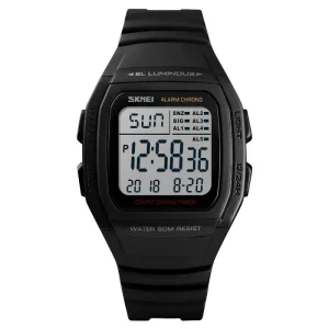 Skmei 1278 Analog Digital Wristwatch 5 Atm Water Resistant Watch Japan Movement Wristwatches Fashion Men Watch for Male Boy Gift