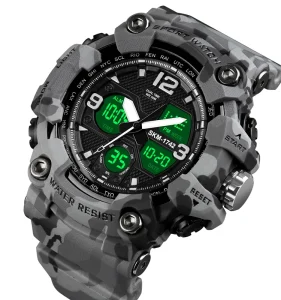 Skmei 1742 Men Sport Digital Watch 50mm Water Resistant Alarm Stopwatch High Quality Brand