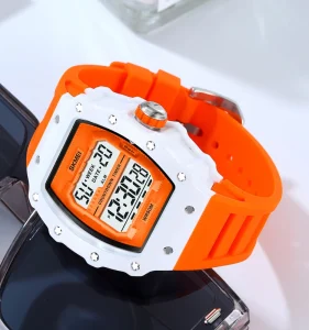 Skmei 2296 Waterproof Digital Wrist Watch Chronograph Silicone Band Water Resistant