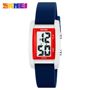 Skmei 2325 Elegant OEM Female Digital Watch Silicone Band Water Resistant Simple Casual Watch Supplier