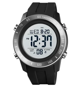 Skmei Men’s Watches Silicone Strap Sport Wrist Watch Waterproof Mens Sports Watches