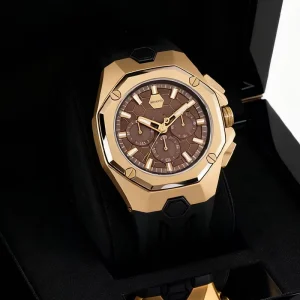Skull Men’s Watch Customized Logo 100M Waterproof Square Sport Luminous Hip Hop Fashion Luxury Automatic Mechanical
