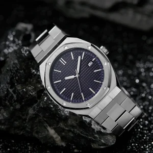 Slim Elegant Quartz Movement Wrist Watch Stainless Steel Sapphire Crystal Mechanical Automatic Business Men Watch