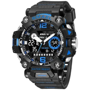 Smael 8072 Men’s Fashion Watch Night Light Waterproof Outdoor Electronic Sport Digital Watch