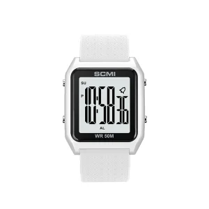Small Square Electronic Watch Minimalist and Trendy Watch Fresh Color Matching with Waterproof Electronic Watch
