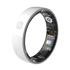 Smart Ring For Men With Sleep Monitoring Heart Rate & Blood Oxygen Tracker Fitness Activity Ring App Control