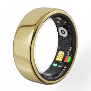 Smart Ring TK5 Display Touchscreen Fingertip Heart Rate Blood Oxygen Sleep Exercise Fitness Tracker Alarm Clock App Control