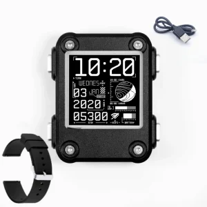 Smart Watch Advanced E Paper Display Programmable ESP32 Smart Watch With WIFI & Bluetooth Open Source Watchy V2.0 PLUS
