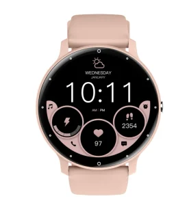 Smart Watch Sport Bluetooth Call Waterproof Round Silica 1.39 Inch Wristband GPS Men Women