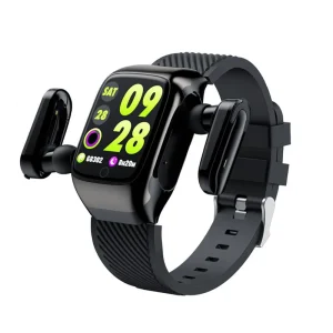 Smart Watch Waterproof Wristband Earbuds With Smart Watches 2 in 1 Wireless Earphone