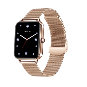 Smart Watch with Bluetooth Call Heart Rate Sleep Monitor IP67 Waterproof Fitness Watch 1.65″ Touch Screen Smartwatch DA02