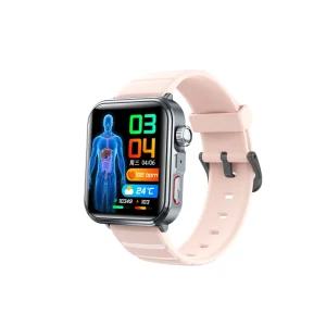 Smart Watch with IP65 Water Resistant Design Sleep Tracking Stress Tracking and BT Calling for Home Exercise