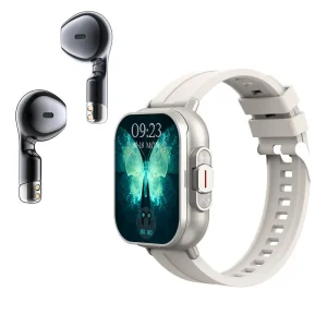 Smart Watch with Wireless Earphones Android Sport Watch Square Shape