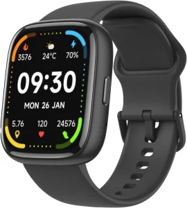 Smart WatchVoice Fitness Tracker Multi sport Call&Answer IP68 Waterproof for ISO&Android