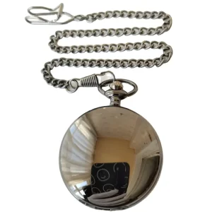 Smooth Bright Fashion Retro Two-faced Quartz Pocket Watches