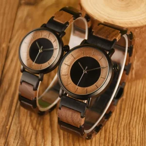 Sport Business Fashion Antique Quartz Watches Luxury Simple Ultra Thin Plating Metal Wood Men Women