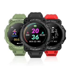 Sport Smart Watch FD68 OEM 1.44 Inch Heart Rate Waterproof Silicone Watch Band Smartwatch