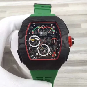 Sports Car Co Branded Series Carbon Fiber Case Fully Automatic Movement Men’s Mechanical Watch